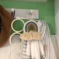 thumbnail image 5 of 6 Decoración bohemia macramé arcoíris colgante de pared para bebés, niñas, niños, habitaciones infantiles, regalo, 5 of 5