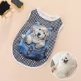 thumbnail image 3 of Loose Neck Dog Vest - Tear-Resistant Soft Polyester - Puppy Shirt Clothes for Outdoor, 3 of 8