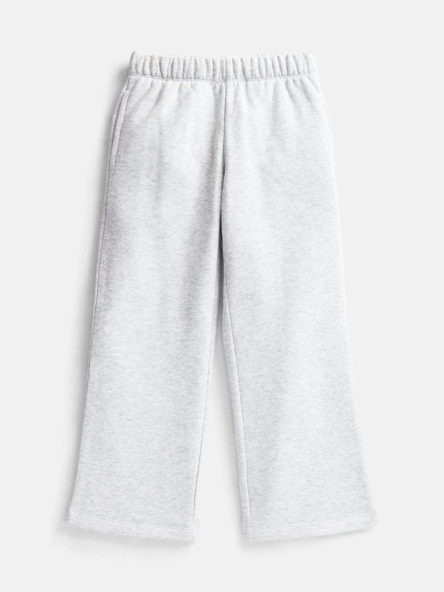 Athletic Works Girls Active Fleece Pants, 2-Pack, Sizes 4-18 & Plus