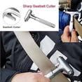 thumbnail image 3 of ZHAOCHENG Rompeventanas de coche premium con cortador de cinturón de seguridad - Martillo de seguridad automático - Herramienta de escape de emergencia, Martillo de ventana de metal para accesorios de, 3 of 5