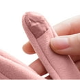 thumbnail image 6 of CYSFASHION Winter Gloves for Women Fitness Snow Warm Plush Casual Cotton Thermal Gloves Pink, 6 of 9