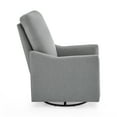 thumbnail image 5 of Delta Children Adley Nursery Glider Swivel Chair - Greenguard Gold Certified, French Grey, 5 of 13