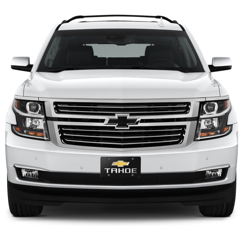 No-Drill Front License Plate Bracket Holder - Compatible With Chevy Camaro, Tahoe, Equinox & More