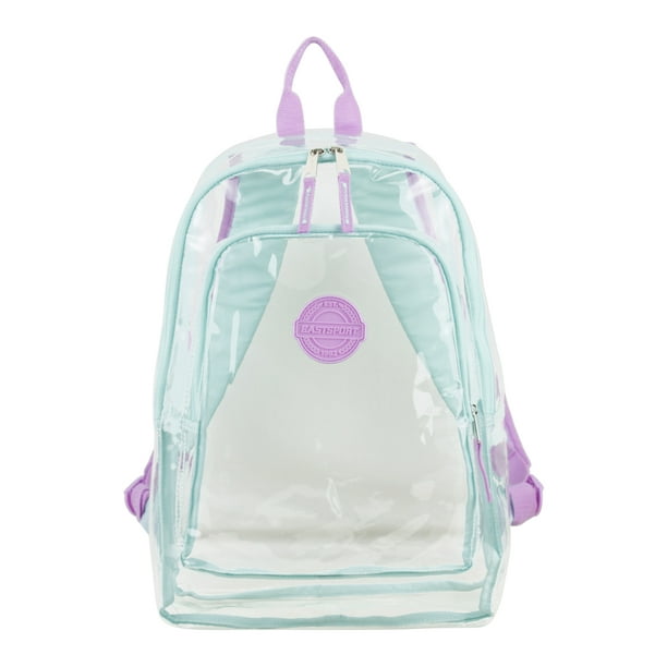 Eastsport Eastsport MultiPurpose Clear Backpack with Front Pocket