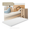 thumbnail image 2 of Colchoneta Topper Smooth Top Individual ATMA Memory Foam, 2 of 8