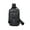 Grey, variant on Black Fashionable Embroidery Shoulder Crossbody Bag Large Capacity Watertight Backpack With Data Hole For Outdoor Travel Work Commute 1Pc Size 11.02X6.69X3.54 Inches Weight 0.63 Pounds