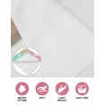 thumbnail image 6 of Easter Kitchen Dish Towels for Drying Dishes Set of 3, Spring Rabbits Silhouette Rainbow Ombre Art Waffle Weave Microfiber Hand Tea Bathroom Towels Quick Dry & Absorbent Towel 15.7x23.6, 6 of 7