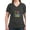 Charcoal, variant on CafePress - Go Go Power Rangers Group S Women's V Neck T Shirt - Women's V-Neck Dark T-Shirt