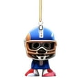 thumbnail image 2 of Statue de Joueur de Rugby Style Super Poignet Porte-Clés Design 2D Souvenir de Sport Que les Fans Peuvent Collectionner, 2 of 7