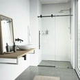 thumbnail image 4 of Vigo Vg6021cl6876 Elan E-Class 76" High X 68" Wide Sliding Frameless Shower Door - Chrome, 4 of 7