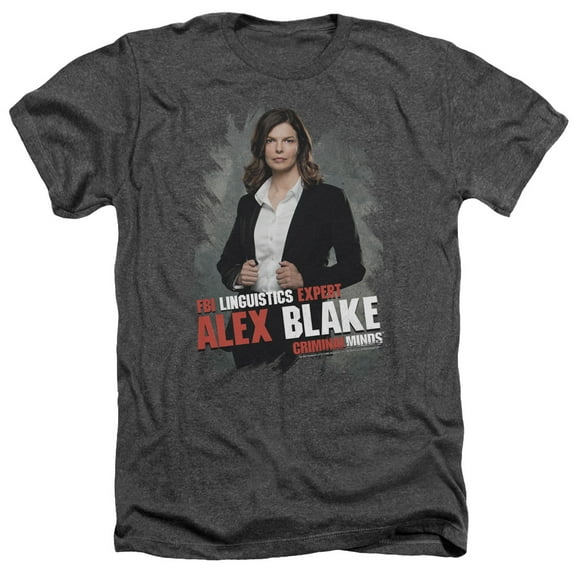 Criminal Minds - Alex Blake - Heather Short Sleeve Shirt - XX-Large