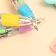 thumbnail image 4 of 3 Pcs Stylo à Bille Mini Type 4 Couleurs Tête d'Eggboy Stylo à Bille Rond 4 Couleurs, 4 of 5