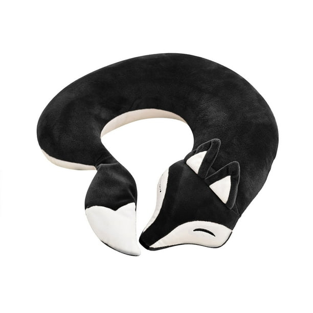 Sofa Vama Ropa de Cama Almohada en forma de U con forma de animal para la columna cervical for Navideño