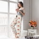 thumbnail image 5 of Balery Mushroom Pantalones de pijama para mujer, pijamas ultraligeros, pantalones de estar por casa-Small, 5 of 6