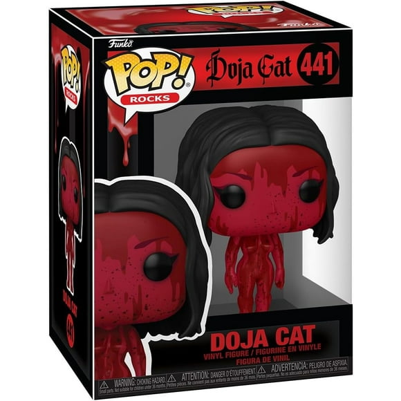 Pop Rocks Doja Cat 3.75 Inch Action Figure - Doja Cat (Scarlet) #441