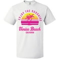 thumbnail image 3 of Inktastic Summer Enjoy the Sunshine Venice Beach California in Pink T-Shirt, 3 of 5