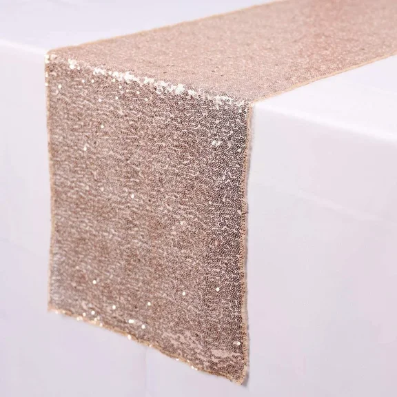 12" X 72" Glitter Sequin Table Runner Tablecloth Wedding Party Home Table Decor