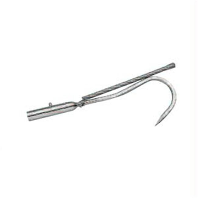 Shurhold 1804 LOK Stainless Steel Gaff Hook with Spring Guard Walmart