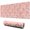 Pink Cow Heart, variant on Long Mouse Pads for Desk,Pink Cow Heart Pattern Desk Mats on Top Of Desks, Desk Mouse Pad Extra Large with 3mm Non-Slip Base and Stitched Edge for Gaming,Office,Work,Home 31.5"x11.8"