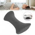 thumbnail image 4 of Almohada de espuma viscoelástica cómoda para mujer embarazada, almohada para la siesta, almohada de apoyo para la cintura, gris, 4 of 12