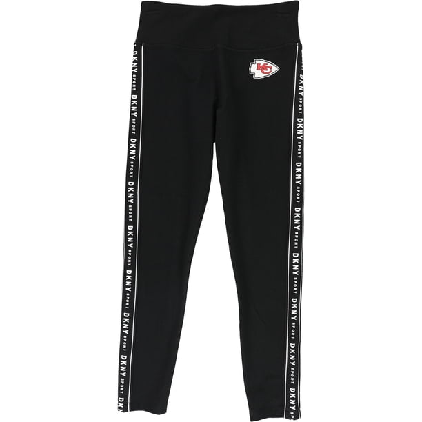 DKNY Mujeres Kansas City Chiefs Compression Athletic Pantalones negro S/24