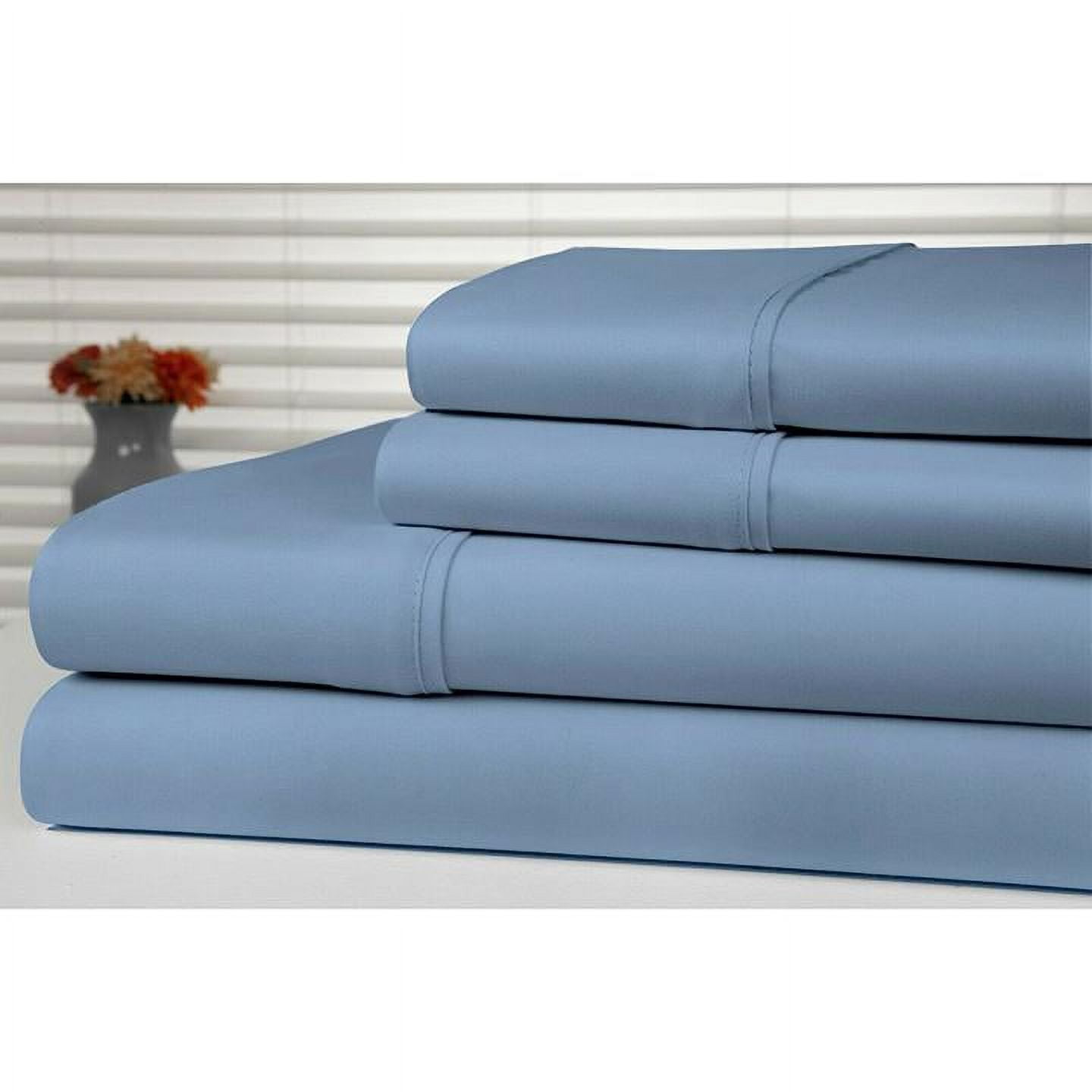 1800 Count Bamboo Egyptian Comfort Extra Soft Solid Bed Sheets 4 Piece Set - 8 Colors - Queen / Taupe