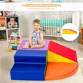 thumbnail image 2 of Infans 4-Piece Toddler Playtime Corner Climber SoftZone Indoor Active Play Set, 2 of 7