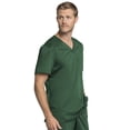 thumbnail image 5 of Cherokee Workwear Revolution Tech Men Scrubs Top V-Neck WW755AB, 5 of 5