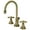 Antique Brass, variant on Kingston Brass KS2981ZX Millennium Widespread Bathroom Faucet with Brass Pop-Up, Polished Chrome