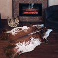 thumbnail image 3 of Cute Cowhide Rug 5 x 6.6 ft - Animal Print Area Rug for Bedroom & Living Room - Rustic Western Home Decor - No Shedding & Easy to Clean, 3 of 4