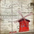thumbnail image 1 of Jeco HD-WA086 Paris Windmill Plaque, 1 of 1