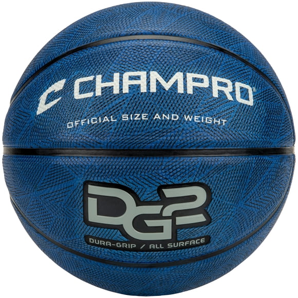 Balón de Baloncesto CHAMPRO Dura-Grip 230 de Caucho Tamaño Oficial Royal