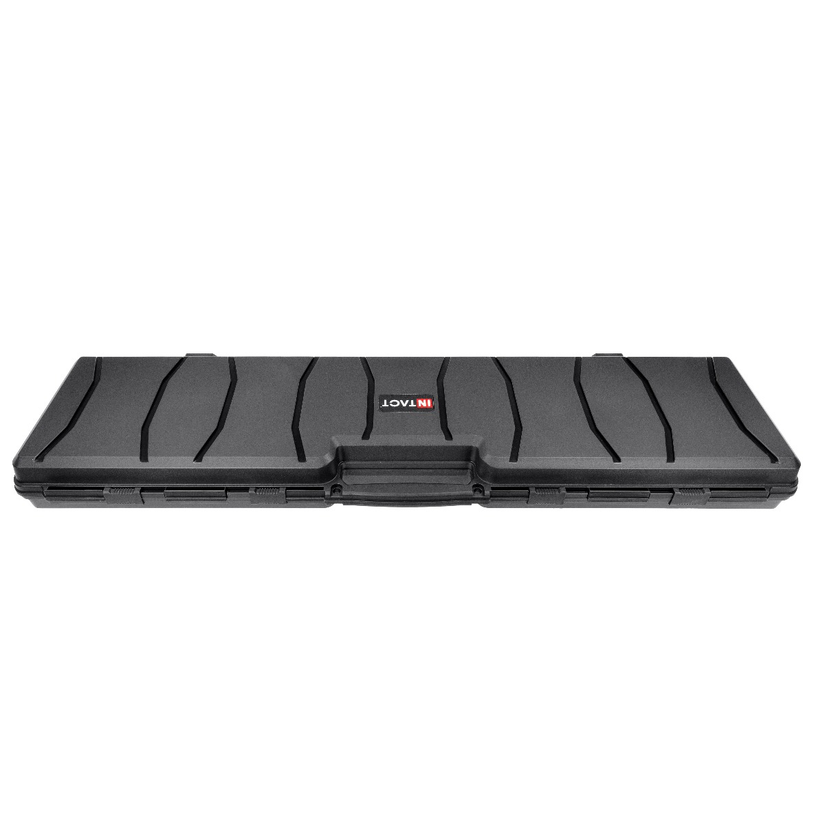 Eylar 48 Inch Intact Series Hard Shell Rifle Case, Lightweight and Durable Stacker Design with Foam (Black)