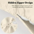 thumbnail image 5 of Silk Pillowcase for Hair and Skin With Zipper, Soft, Breathable, Smooth and Cool Pillowcase for Sleeping, 5 of 7