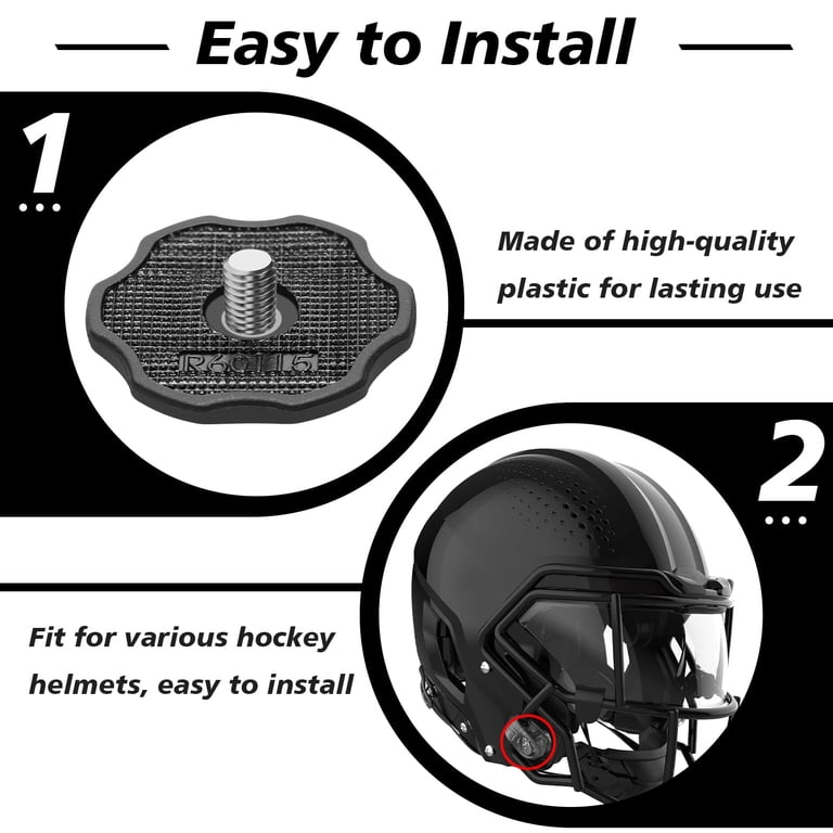 2-Pack Thumb Screws For Riddell SpeedFlex Helmets,Football