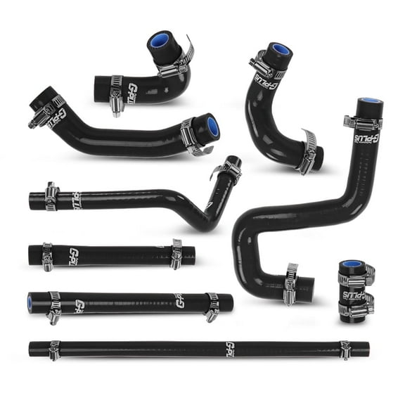 Black Silicone Heater Hose Kit Fit for 1996-2002 Toyota 4Runner