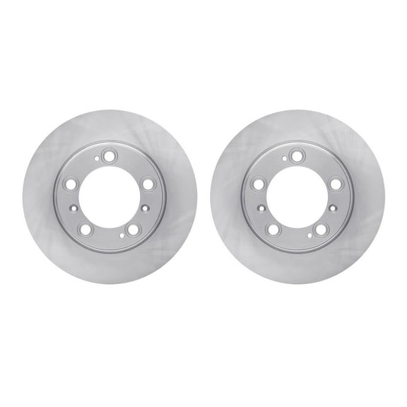 Dynamic Friction Company Rear Brake Rotors 6002-02018
