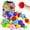B-2B-clearacne, variant on Hkapeg Toys Reusable Water Sponge Balls 60Pcs Soft Soaker Colorful Absorbent for Backyard Pool Beach Water Fight Summer Game