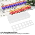 thumbnail image 3 of Acrylic Vase, Convenient Reliable Clear Acrylic Non Fragile Flowers Arranging Vase Durable Simple Rectangular Elegant Centerpiece Flower Vase Suitable Home Decor Wedding Party, 3 of 8