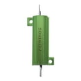 thumbnail image 3 of 2 Pcs Chassis Mount Green Wirewound Aluminium Housed Resistor 50W 16 Ohm, 3 of 8