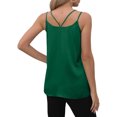 thumbnail image 5 of Maean Satin Camisole for Women Loose Spaghetti Strap V Neck Dressy Tank Tops Sleeveless Summer Tee Shirt, 5 of 5