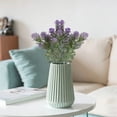 thumbnail image 7 of 1 Pcs Artificial Plants,Artificial Flower Stems,Faux Plastic Plants Shrubs,Artificial Eucalyptus Leaves Branches,Plastic Greenery Plants Stems,for Vase Bouquets,Farmhouse Decoration,(F,13.78 in), 7 of 7