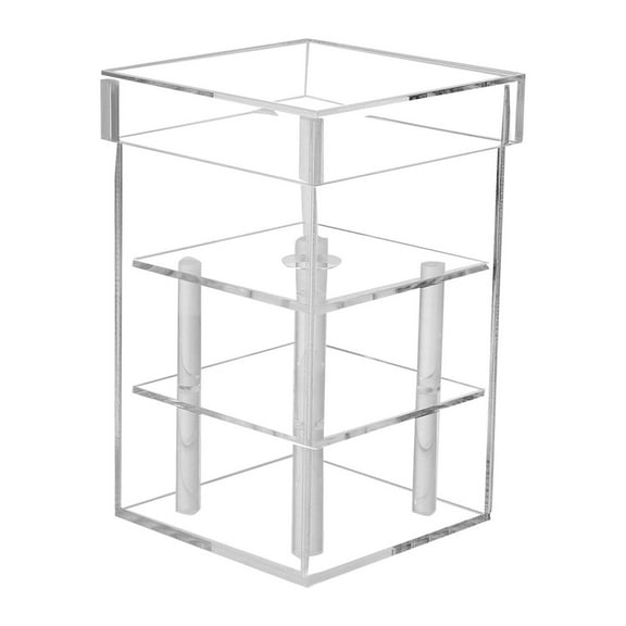 ifundom 1Pc Durable Acrylic Flower Packing Box Empty Style for Flower Preservation