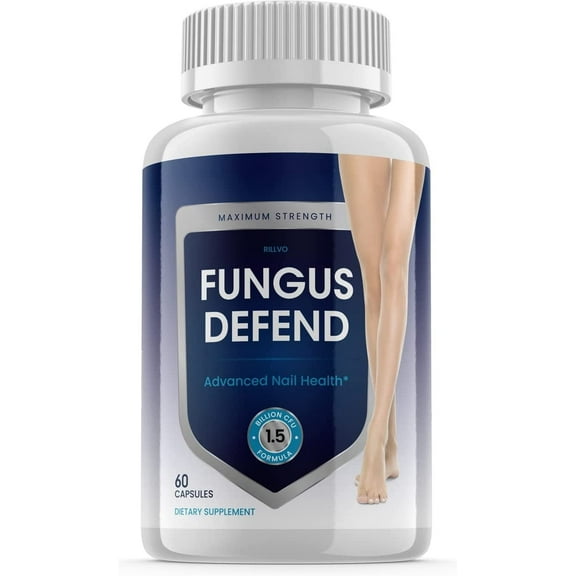 Fungus Defend Pills Supports Strong Healthy Nails Supplement 60 Capsules