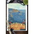 thumbnail image 3 of Catalina Island, California, Harbor Scene (9x12 Wall Art Print, Home Decor), 3 of 3