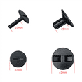thumbnail image 4 of 12 Pcs Surfboard Leash Plugs with Cords Strings Water Surfing Accessories Surf Leash Plug Bodyboard Accessory, 4 of 7