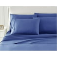 thumbnail image 5 of Sweet Home Collection 1500 Series Bed Sheets - Extra Soft Microfiber Deep Pocket 6pc Sheet Set - Royal Blue, RV Queen, 5 of 5
