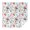 Pioneer Flower Floral-3, variant on Pioneer Flower Floral Print Pattern Square Tablecloth,Waterproof Square Table Cover,Wipeable Spillproof Washable Table Cover for Home Kitchen Party Decor 42"X42"(107x107cm)