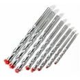 thumbnail image 2 of WEDGE 8 Piece Masonry Drill Bits Set | Extra Sharp Bits for Dense Surfaces | Versatile Sizes 3 - 10 | Handy Storage Case Included | Designed For Drilling Dense Material & Hardcore Jobs, 2 of 2