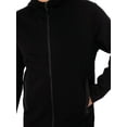 thumbnail image 4 of Jack & Jones Fusion Zip Hoodie, Black, 4 of 5